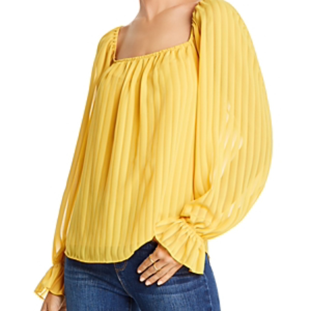 Lini Cara Striped Square-Neck Top - 100% Exclusive